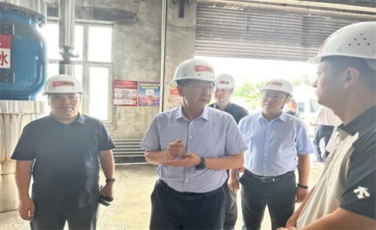6.1伊通满族自治县县委书记孙立阳一行向导莅临老子有钱lzyq88供热总公司伊通供热分公司第二热源厂开展调研（不敷清晰，，资助调解）_副本.jpg